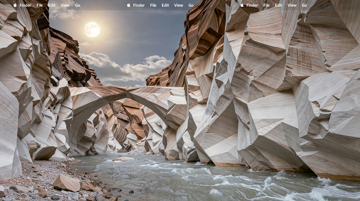 Wallpaper preview on left monitor